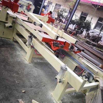 China full automatic plywood edge trim saw adjustable Horizontal plywood edge cutting for sale