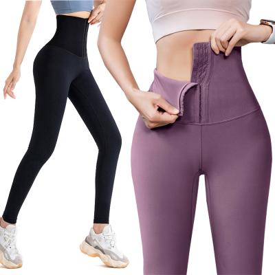 China Best Selling Logo High Waist Elastic Compression Shaper Wear Custom Breathable Women Workout Sporty Yoga Pants for sale