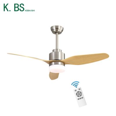 China ABS 65W 47Inch Industrial Style Iron Indoor Cooling Electric Remote Control Led Ceiling Fan Air Fan With Light for sale