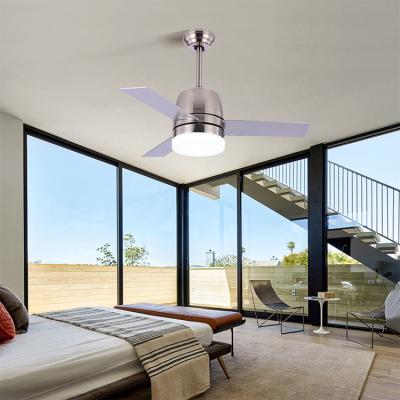 China 36Inch Plywood Energy Saving Decorative Living Room Decorative Iron Air Fan Indoor Led Ceiling Fan With Light for sale