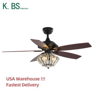 China Hot Sale Air Cooling Decorative Living Room Plywood Air Fan Indoor Led Ceiling Fan Light for sale