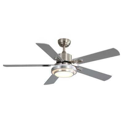 China Decorative Air Fan Wholesale Price Residential Plywood 5Blades Led Ceiling Fan With Light for sale