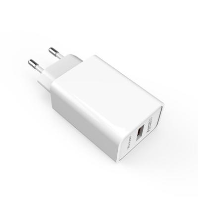 China Quick Charge 3.0 YOOBAO YB-712-EU Wall Charger QC3.0 USB Adapter With Single Left Quick Charge For Mobile Phone/Pad for sale