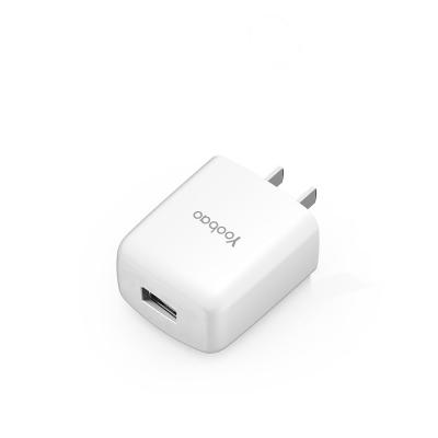 China Quick Charge 2.0 YOOBAO YB-711 Wall Charger 5V 1.5A QC2.0 USB Adapter With US/EU Single Left Fast Charging for sale