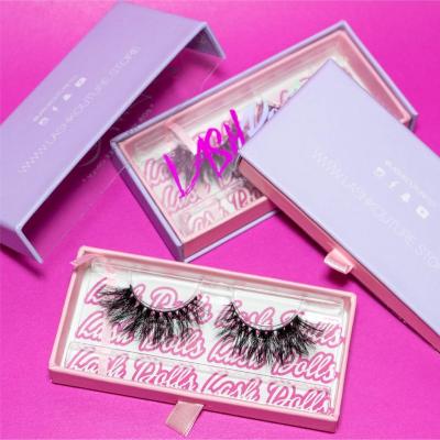 China 3D Mink Eyelashes 12-23mm Siberian 3D Mink Lashes Volume Natural Soft False Handmade Fluffy Lashes Natural Look Eyelashes for sale