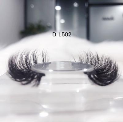 China 2022 New Lashes Long Natural Faux Mink Lashes Hot Sale D&D Curl New Russian Lashes for sale