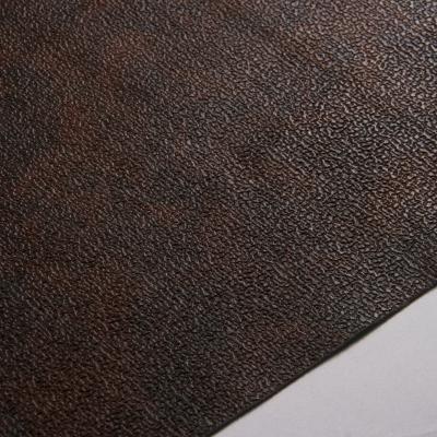 China Abrasion-resistant upholstery PVC leather leather with non-woven sofa vinyl backing leather fabric for upholstery for sale