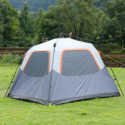 China Diagonal Bracing Type Outdoor Camping Large Bed Tents Family Tents Leisure Camping Tents Room Tents for sale