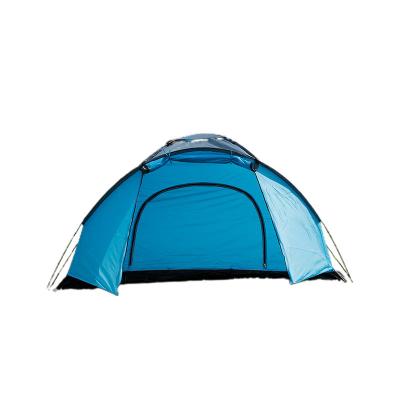 China Diagonal Tying Type Double Layers Lightweight Waterproof Outdoor Family Hiking Foldable Camping Tent for sale