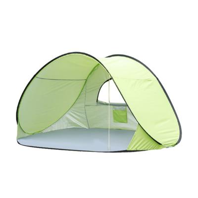 China Diagonal Tying Type Dome Easy Installed Pop Up Waterproof Family Tent Beach Pop Up Tents For Beach for sale