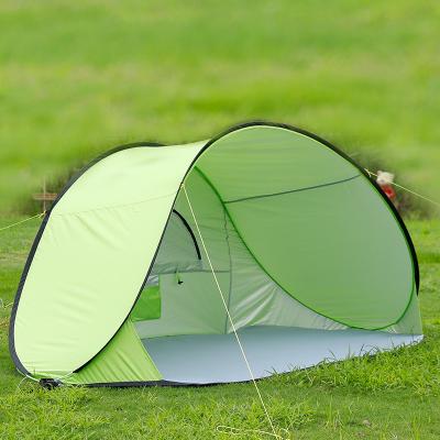 China Diagonal Tying Type Easy Instant Up Automatic Pop Up Pop Up Sunshade Beach Tent for sale