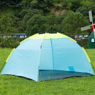 China Diagonal Bracing Type Outdoor Light Weight Fiberglass Backpacking Large Family Waterproof Military Automatic Pop Up Folding Beach Hiking Tent for sale