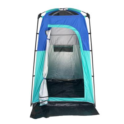 China Diagonal Tethering Type Privacy Tent Camping Beach Tent Sun Shade Camp Toilet Changing Changing Room Tent For Hiking for sale