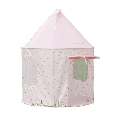 China Popular Girls Princess Diagonal Fold Type Kids Play Tent Castle Play Tent For Children Play for sale