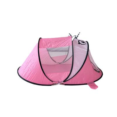 China Diagonal Tether Type 2021 New Design Multifunctional Plastic Children Portable Foldable Play Tent Cartoon Toy Tents for sale