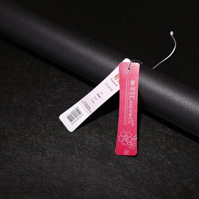 China Custom Exquisite Brand Viable Logo Clothing Hang Tag for sale