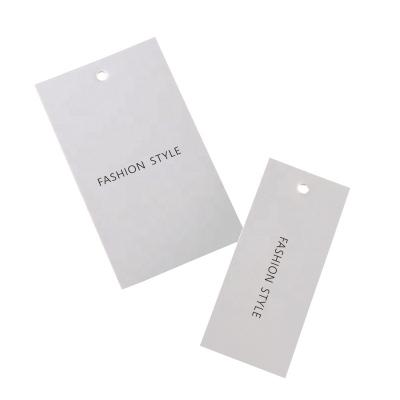 China Sustainable Clothing Paper Card Label Customized Spot Customization for sale