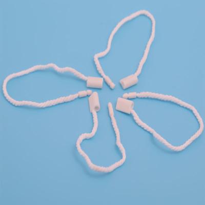 China Sustainable Hang Tag Clothes Plastic High Quality Hang Tag Rope A Pack Of 1000 for sale