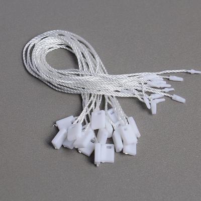 China Viable Wholesale Best Quality Square Black And White Square Single Tag Head And Wax String Ball Insert String From China for sale