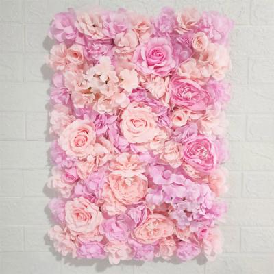 China Europe 3D Rose Flower Wall Panel Luxury Pink Flower Wall Decor (24