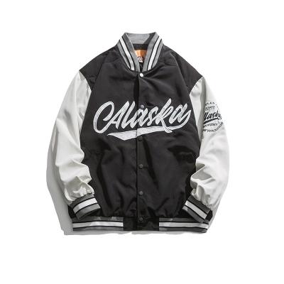 China QUICK DRY Custom Made High Quality Hot Sale Embroidery Bomber Jacket Motorcycle College Jackets Casual Cool Men for sale