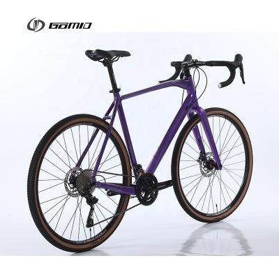 China Lightweight GOMID Gravel Bicicletta Racing 700 40c Road Bike com Pad de freio hidráulico 13kg Gravelbike Gear Cycle Bisiklet à venda