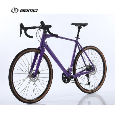 China GOMID Custom Road Touring Bike Bicicleta de cascalho Bicicleta de estrada com SHIMANO CS-HG500-10 Cassete e Alloy Gravel Drop Handlebar à venda