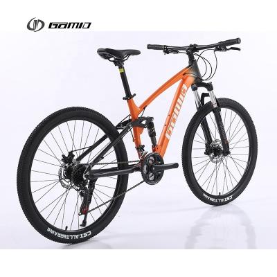 Chine Vélo de montagne à suspension complète personnalisé par GOMID avec SHIMANO Gear Cycle et Four Link Soft Tail Length m 172-182CM à vendre