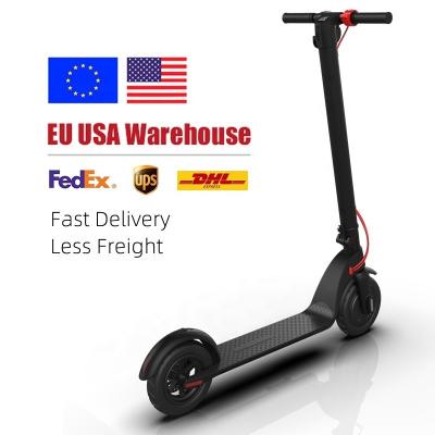 China X7 350W Tempo de carregamento rápido 2-3h Scooter elétrico dobrável Motocicletas para armazém UE/EUA à venda