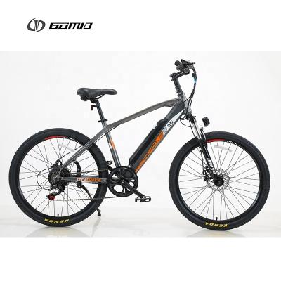 China GOMID Electric Mountain City Bike 6 Speed Gears and 40-50Km Range per Power for Aluminium Alloy eMTB Bicycle for sale