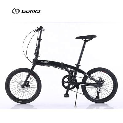 Chine Vélo de ville pliable GOMID 20 pouces avec 7 vitesses SHIMANO Kit Gear Alloy Bisiklet personnalisé Vélo pliable et frein à disque à vendre