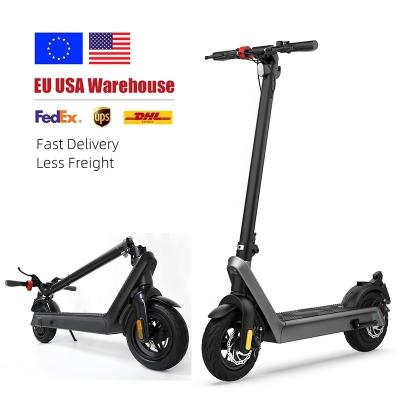 China Unisex elektrische scooter X9 16,5Ah batterij 850w motor opvouwbaar ontwerp netto/bruto gewicht 20 kg/21 kg EU/US Warehouse levering Te koop