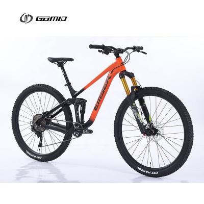 Chine 29 pouces GOMID Mountainbike Suspension à travers l'essieu SHIMANO engrenage Cycle Trail Bike Bicicle OEM Bicicles Soft Tail Bicicle personnalisé à vendre