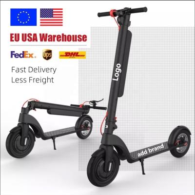 China Voltagem 36V Categoria Scooter de duas rodas X8 10 polegadas 10Ah 36V 350W Scooter elétrico dobrável à venda