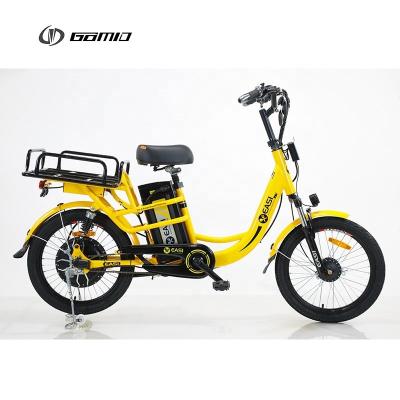 China Takeout E Bike High Capacity 400W 20Ah Electric Bicycle With Aluminum Pedal for sale