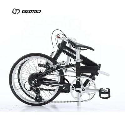 Chine GOMID SHIMANO Kit Gear Cycle Alliage d'aluminium City Bike pliable avec pneus SCHWALBE Bicicle pliable personnalisé à double frein V à vendre