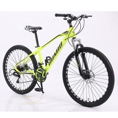 China OEM Custom Carbon Steel Mountain Bike 27.5 29 Inch MTB Bicycle with Comfortable Swallow Handlebar for sale