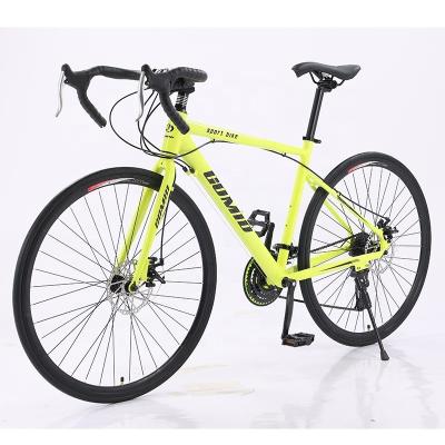 Chine Vélo de route personnalisé avec cadre en alliage d'aluminium et système de freinage à disque 700C Mountainbike à vendre