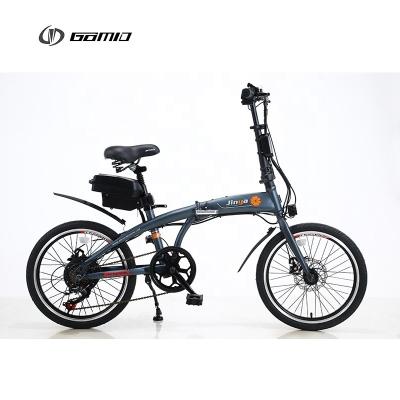 China Electric Folding Bike With Infix LCD Display For GOMID City Bicycle Hub Motors Foldable E Bike for sale