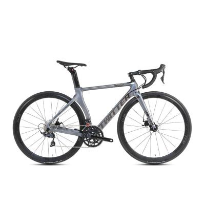 China 700c 60TPI Carbon Fiber Frame Road Bike 22 Speed Bicycle for Men Ready Stock for sale