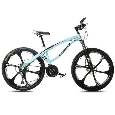 China Personalizada 20 24 26 polegadas de aço carbono City Mountain Bike com pedal comum e manômetro de andorinha confortável à venda