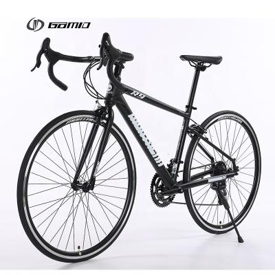 China GOMID 700c Road Bike Alloy Custom Racing Bicycle For Adults Man Ordinary Pedal for sale