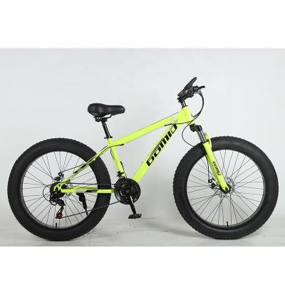 China Confortável Swallow Handlebar Fat Tire Bike OEM Personalizável Snow Mountain Beach Cruisers Ciclo Bicicleta 26 polegadas à venda