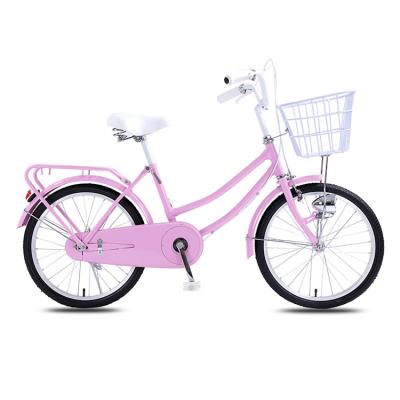 Chine 20 24 pouces Portable Fille Vélo Femmes Dames Vélo de ville en acier à haute teneur en carbone pliable Non pour les enfants Vélo pour enfants 15KG à vendre