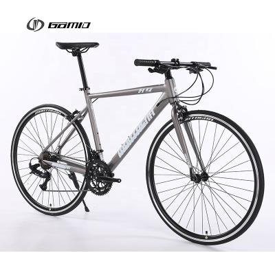 China Steel Fork GOMID 700c Road Bike Custom Racing Bike OEM Alloy Road Bike à venda