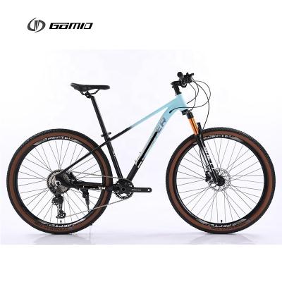 China Shimano Groupset Mountain Bike com estrutura de liga de alumínio e pneus de borda marrom de 27,5 