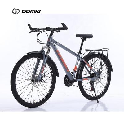 China Bicicleta personalizada Bicicleta de montanha de liga de alumínio com alavanca de mudança / freio 3 * 7 velocidade e pneu KENDA K1177 largo 1,95 