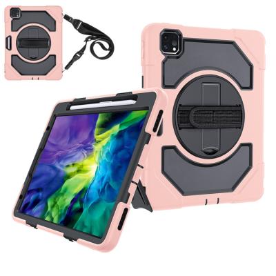 China Three High Protective Heavy Duty Silicone Tablet Case Shockproof Layers For iPad Pro 11 Inch Tablet Cover for sale