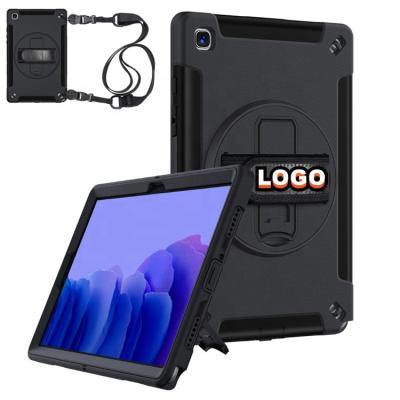 China Case With Kickstand For Samsung Galaxy Tab A7 10.4 Lightweight Slim TPU Cover Stand Tablet Hybrid Hard Hard Smart Case For Tab T500/T505 for sale