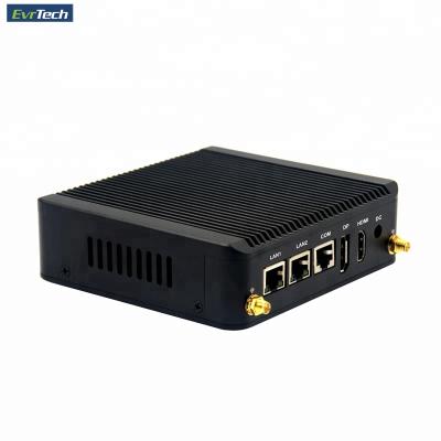 China Mini PC x86 with 4 USB Dual Support LAN INTEL Baytrail NUC Embedded J1900 CPU No Monitor for sale